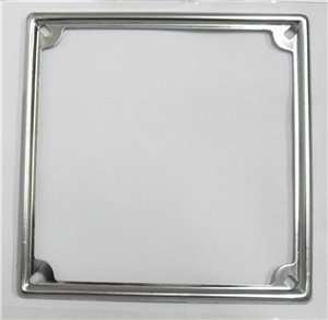 Chrome Kennzeichenhalter Vespa und Moto