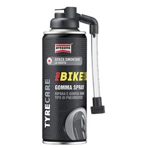 Riparatore gomma spry AREXON PRO BIKE per forature pneumatici
