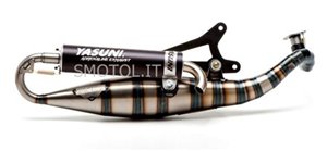 YASUNI Racing Schalldämpfer für Roller PIAGGIO NRG