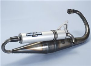 Marmitta Polini Team2 Minarelli verticale BOOSTER AMICO BWS