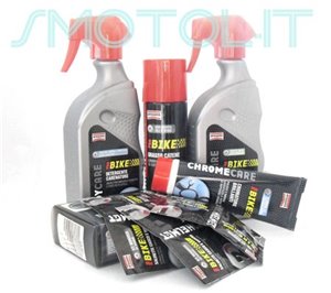 Reinigung und Pflege-Kits für Motorräder Arexon Reinigungstücher und Chrome Fat 200 ml Tradurre