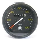 Tachometer für Vespa PX 125 150 200 PE mit schwarzem Hintergrund