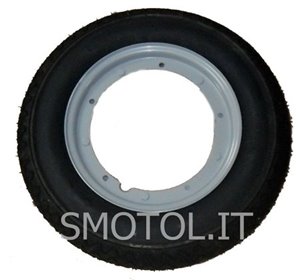 Ruota completa 2.75.9 pneumatico Vespa 50 R L N
