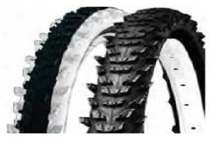 Copertone bici 24x 1.95 K829 MTB NERO e BIANCO