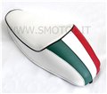 Dieffe Sella per Vespa 50 con gobba Bianco Tricolore per  VESPA 50