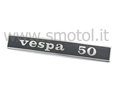 Cif Targhetta posteriore "Vespa 50" per Vespa 50 N L R