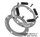 Serie parastrappi frizione ingranaggio primario Vespa 50 90 125 Pk 