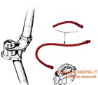 Tubo olio freno anteriore Ape Mp 601