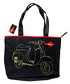 Piaggio Borsa Shopper originale VESPA di colore nero