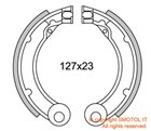 Ganasce freno posteriore per VESPA 125 150 1963 > 1972