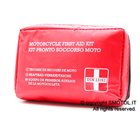 Kit pronto soccorso moto DIN13167-2014 
