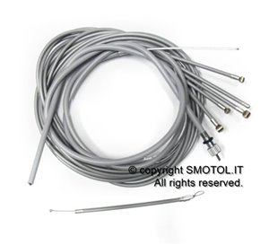 Kit fili e guaine trasmissione per VESPA 50 90 completo
