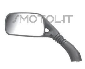 Specchio retrovisore DESTRO nero con foro passante diam. 8 APRILIA