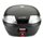 Bauletto 35 litri per moto e scooter nero goffrato maxiscooter Vespa modello TOP CASE K35NT KAPPA