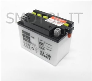 Batteria 12V 4 Ah per VESPA e SCOOTER FIAMM ORIGINALE PIAGGIO 