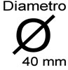 Diametro 40 mm