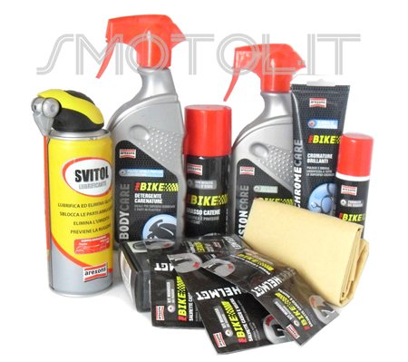 Kit pulizia e manutenzione per moto Arexon Detergente Cromature