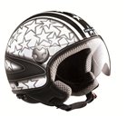 Demijet zugelassenen Helm Licht Helmo STARS &amp; STRIPES RED Visier Luftfahrt