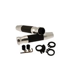 Knobs Adapter für Fahrräder mit farbigen Gas CHROME