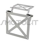 Portatarga regolabile universale in ALLUMINIO per Moto 