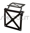 Portatarga regolabile universale NERO per Moto 