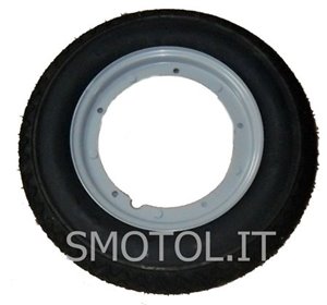 Ruota completa 2.75.9 pneumatico Michelin per Vespa 50 R L N