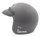 Helm demijet VINTAGE RETRO &#39;Vespa BROWN