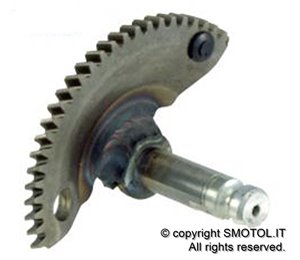 Sector Starterwelle in Bewegung, um Vespa ET4 HEXAGON LIBERTY BALL gesetzt