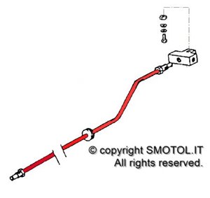 Bremsschlauch für APE TM P703 Original-