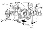  Tav  1 - Motore completo (manubrio)