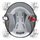 Casco demijet omologato MALIBU BIANCO perlato con visiera