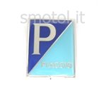 Scudetto emblema in metallo "PIAGGIO" VESPA 150 dal 54-58 - GS 150 dal 56-58 