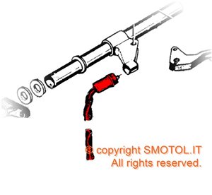 Pulsante dietro leva per VESPA 50 125 FL FL2 HP