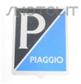 Cif Emblema rettangolare piccolo VESPA 50 25x28 mm