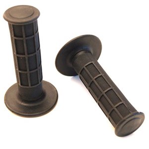 Coppia manopole per MOTO CROSS ENDURO e SCOOTER colore nero modello racing