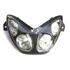 Fanale anteriore maschera CARBON LOOK 4 fari alogeni AEROX NITRO
