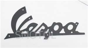 Plate "Vespa" für Vespa 125 VNB 1 2 3 1960-66 Aluminium 086325