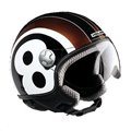 Helmo Casco demijet leggero omologato HELMO OTTOVOLANTE colore BRONZO visiera AERONAUTICA