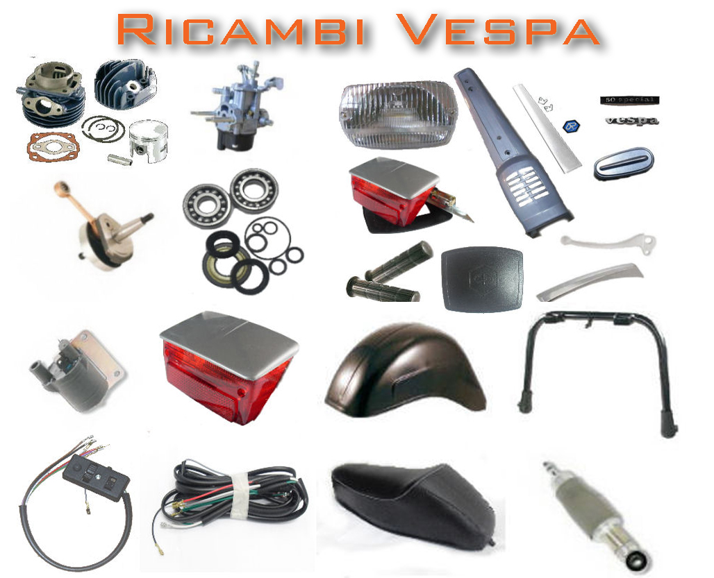 Vendita RICAMBI VESPA APE SCOOTER MOTO e Accessori vari